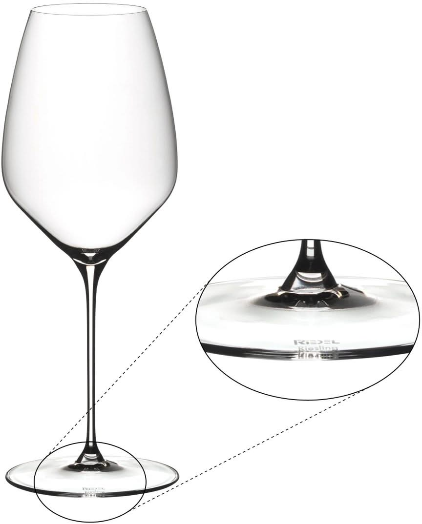 Riedel Weiße Weingläser Veloce - Riesling - 2 Stücke