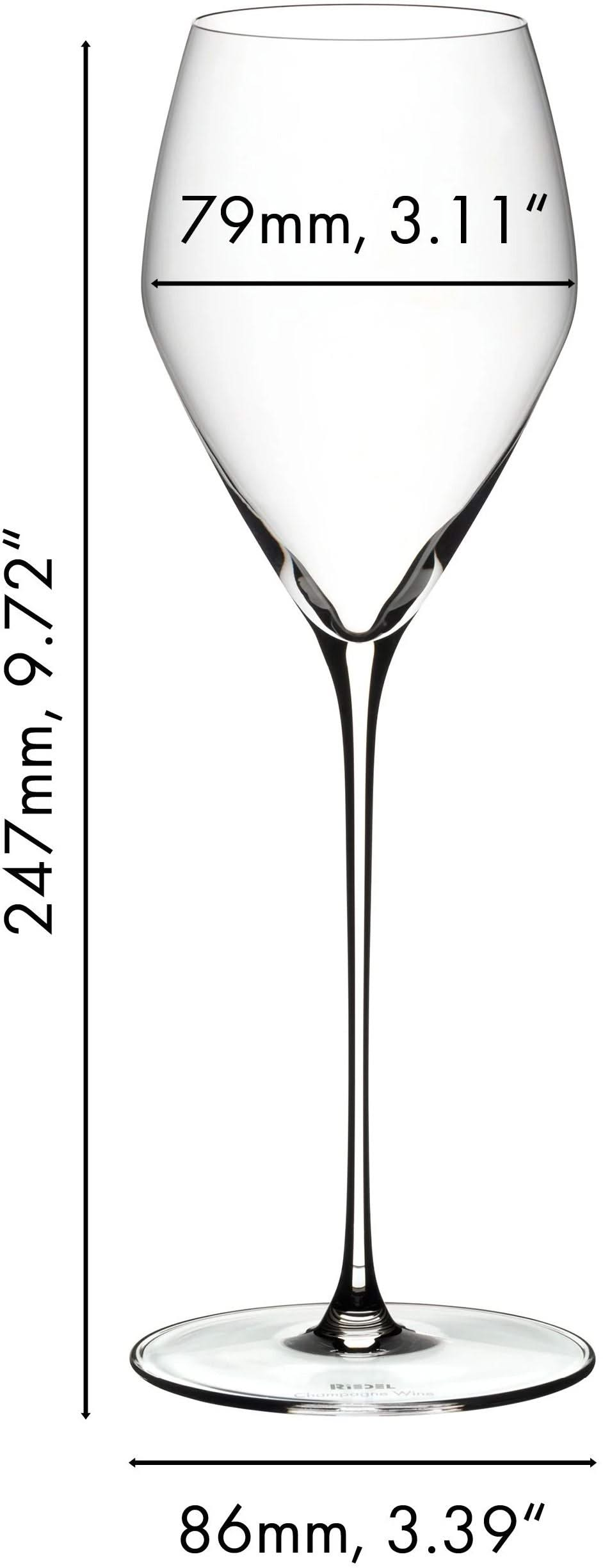 Riedel Champagnergläser Veloce - 2 Stück