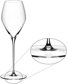 Riedel Weiße Weingläser Veloce - Sauvignon Blanc - 2 Stücke