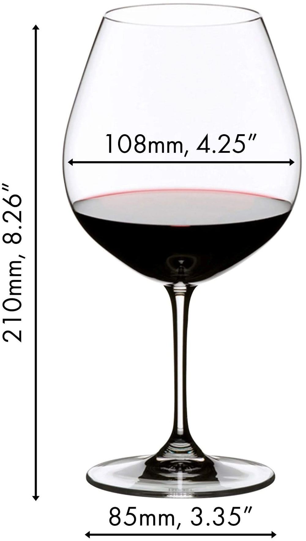 Riedel Rote Weingläser Vinum - Pinot Noir - 2 Stücke