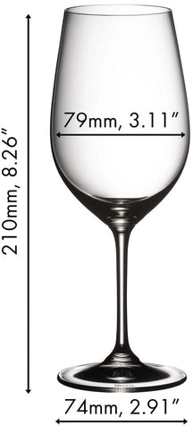 Riedel Weiße Weingläser Vinum - Riesling / Grand Cru - 2 Stücke