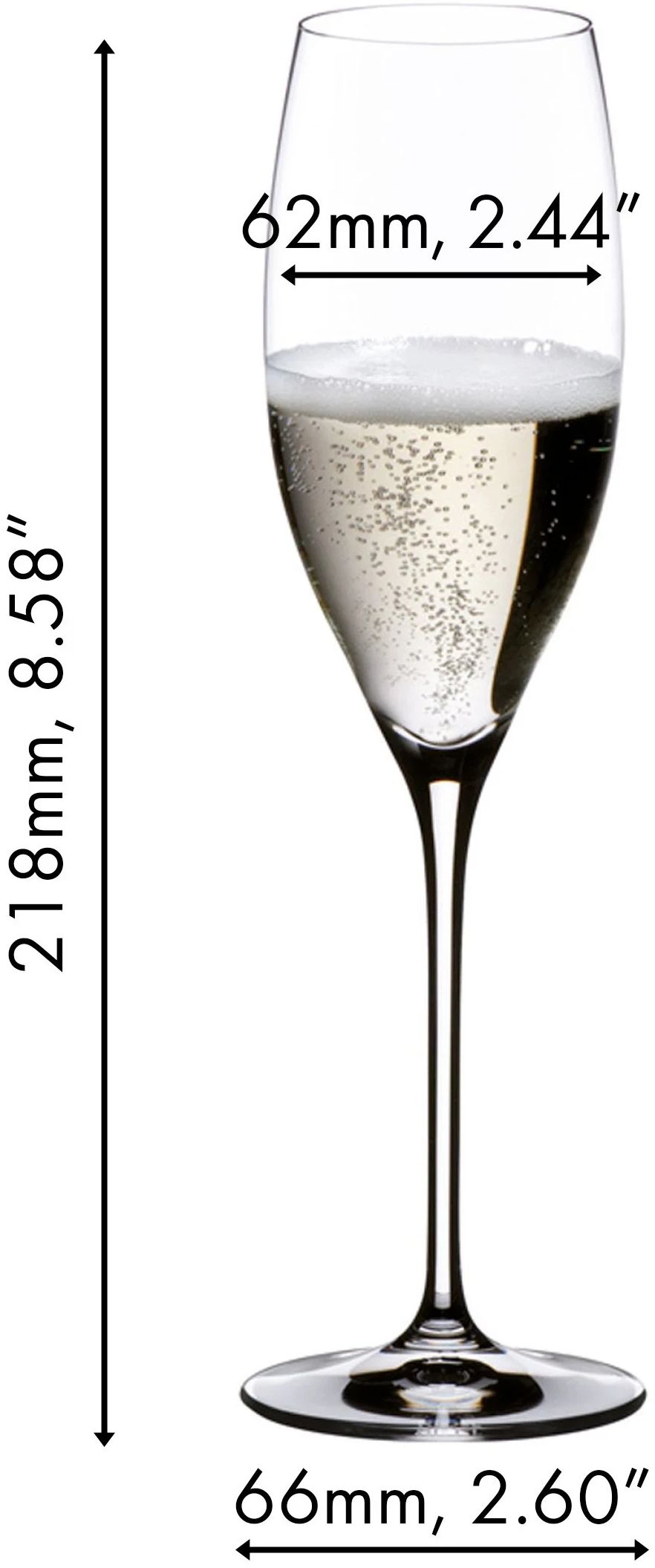 Riedel Champagnergläser Vinum - Cuvee Prestige - 2 Stück