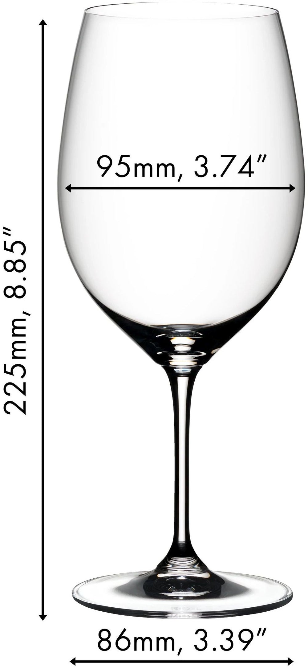 Riedel Rotweingläser Vinum - Cabernet / Merlot - 4 Stück