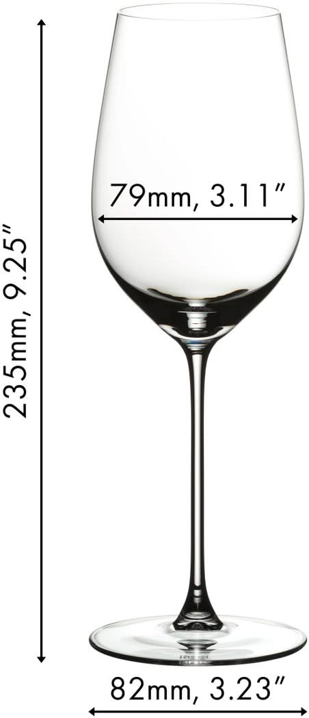 Riedel Weiße Weingläser Veritas - Riesling / Zinfandel - 2 Stücke