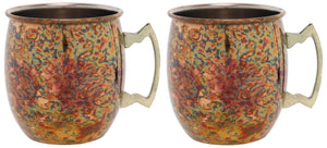 Cosy & Trendy Moscow Mule Cocktailbecher - Antik Kupfer - 450 ml - 2 Stück