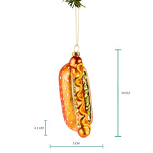 Nordic Light Weihnachtskugel Hot Dog 14 cm