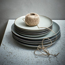 ONA Speiseteller Freckles Grün ø 26 cm - 4 Stück