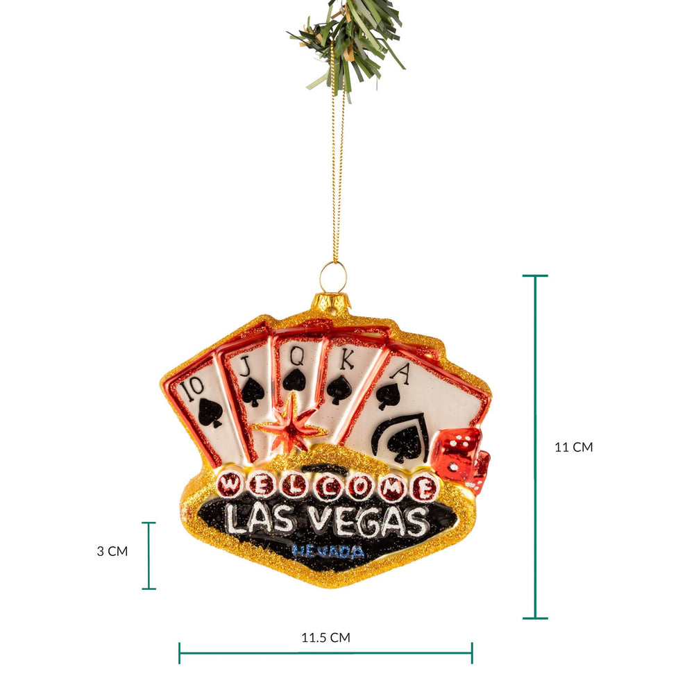 Nordic Light Weihnachtskugel Las Vegas 12 cm