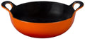 Le Creuset Wokpfanne / Balti-Gericht - Ofenrot - ø 24 cm / 2.7 Liter - Emaillierte Antihaftbeschichtung