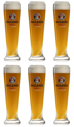 Paulaner Biergläser Weizen 500 ml - 6 Stück