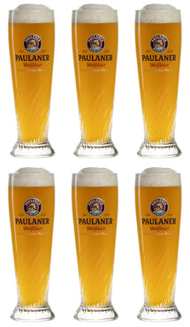 Paulaner Biergläser Weizen 300 ml - 6 Stück