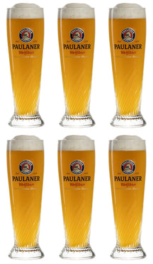 Paulaner Biergläser Weizen 300 ml - 6 Stück