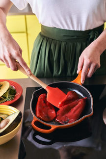 Le Creuset Bratpfanne Signature Ofenrot - ø 16 cm - Emaillierte Antihaftbeschichtung