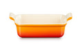 Le Creuset Backform Heritage Ofenrot - 19 x 14 cm / 1.1 Liter