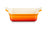 Le Creuset Backform Heritage Ofenrot - 19 x 14 cm / 1.1 Liter