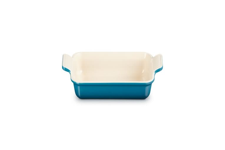 Le Creuset Backform Heritage Deep Teal - 19 x 14 cm / 1.1 Liter