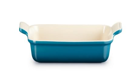 Le Creuset Backform Heritage Deep Teal - 19 x 14 cm / 1.1 Liter