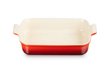 Le Creuset Backform Heritage Kirschrot - 32 x 24 cm / 4 Liter