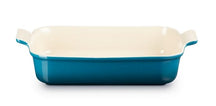 Le Creuset Backform Heritage Deep Teal - 32 x 24 cm / 4 Liter