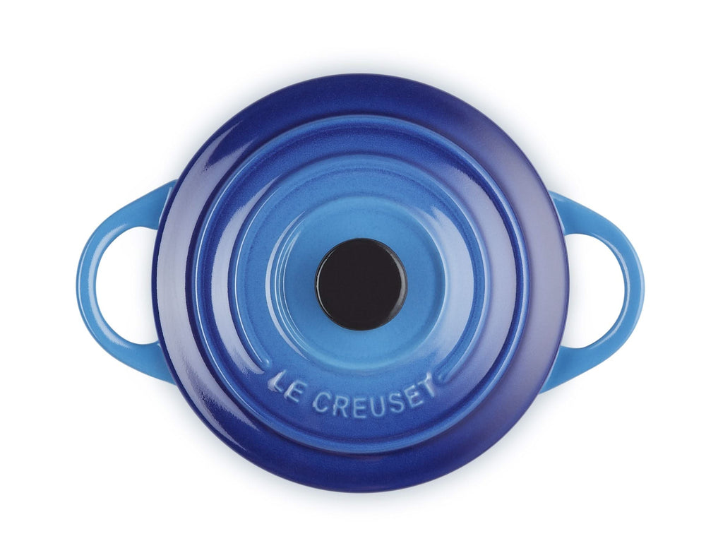 Le Creuset Servierpfanne / Mini-Bratpfanne Signature Azure ø 10 cm / 250 ml