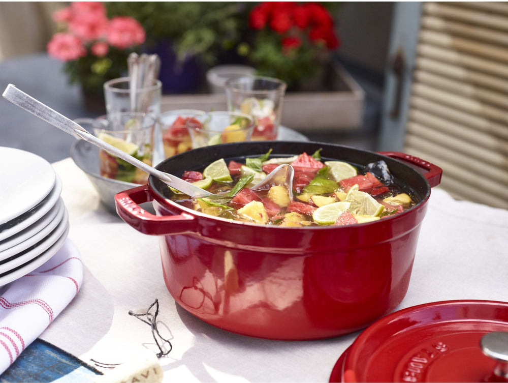 Staub Bräter Cocotte Kirsche - ø 24 cm / 3.8 liter