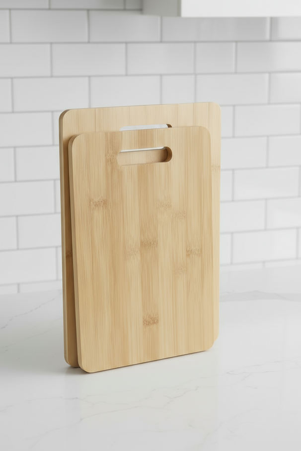 Cookinglife Schneidebrett Set Bambus 2-teilig