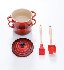 Le Creuset Löffelpfannenwender Mini Kirschrot 18 cm