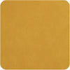 ASA Selection Untersetzer - Soft Leather - Amber - 10 x 10 cm - 4 Stück