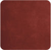 ASA Selection Untersetzer - Soft Leather - Red Earth - 10 x 10 cm - 4 Stücke