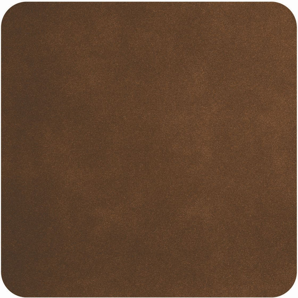 ASA Selection Untersetzer - Soft Leather - Dark Sepia - 10 x 10 cm - 4 Stück