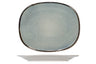 Cosy & Trendy Dessertteller Fez blau oval 19,5x23,5 cm