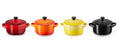 Le Creuset Servierpfanne / Mini-Bratpfanne - 4 Stück - Signature - Feuer und Flamme - ø 10 cm / 250 ml