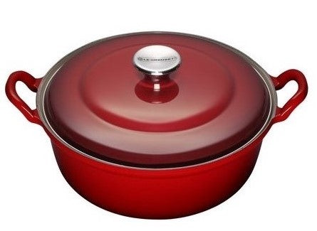 Le Creuset Bräter Faitout Tradition Kirschrot - ø 32 cm / 7.8 liter