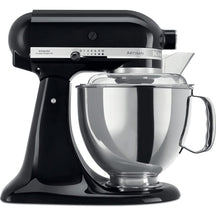 KitchenAid Küchenmaschine Artisan - kippbarer Kopf - Onyx Schwarz - 4.8 Liter - 5KSM175PSEOB