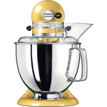 KitchenAid Küchenmaschine Artisan - kippbarer Kopf - Pastellgelb - 4.8 Liter - 5KSM175PSEMY