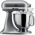 KitchenAid Küchenmaschine Artisan - kippbarer Kopf - Kontur Silber - 4.8 Liter - 5KSM175PSECU