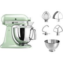 KitchenAid Küchenmaschine Artisan - kippbarer Kopf - Pistazie - 4.8 Liter - 5KSM175PSEPT