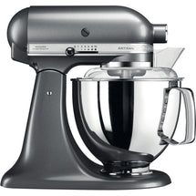 KitchenAid Küchenmaschine Artisan - kippbarer Kopf - Zinngau - 4.8 Liter - 5KSM175PSEMS