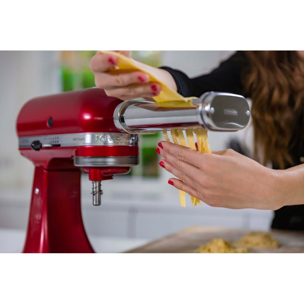 KitchenAid Nudelwalze und -schneider - 3 Stück - Küchenmaschine Zubehör - 5KSMPRA