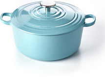 BK Bräter Bourgogne Aqua Blue - ø 24 cm / 4.2 liter