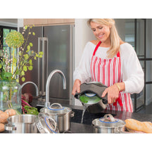 Sola Pearl Stielkasserolle - Induktionsgeeignet - Edelstahl ø 24 cm