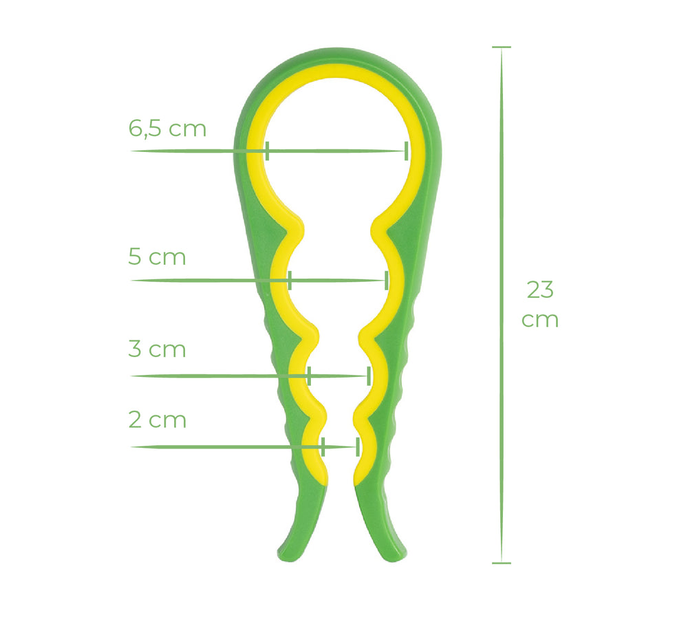 Sareva Multi-Öffner - Flaschenöffner / Deckelöffner