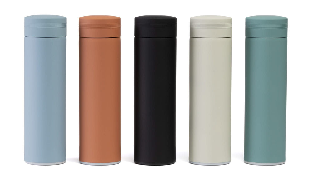 Sareva Thermosflasche - mit herausnehmbarem Filter - Creme - 500 ml