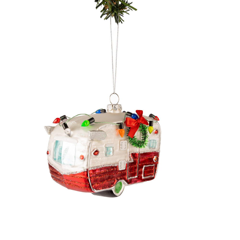 Nordic Light Weihnachtskugel Caravan 13 cm