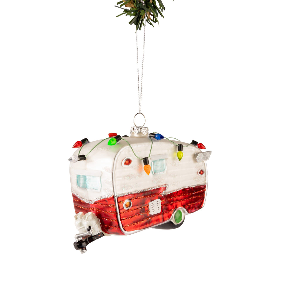 Nordic Light Weihnachtskugel Caravan 13 cm