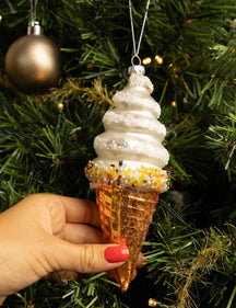 Nordic Light Weihnachtskugel Soft-Eis 17 cm