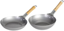 Cookinglife Kochgeschirrset Voccelli (Bratpfanne ø 24 cm & Wokpfanne ø 25 cm) – ohne Antihaftbeschichtung