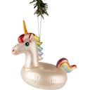 Nordic Light Weihnachtskugel Einhorn Schwimmring 16 cm