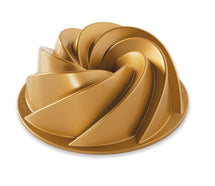 Nordic Ware Gugelhupf Backform Heritage Bundt Gold ø 22 / 1.4 Liter