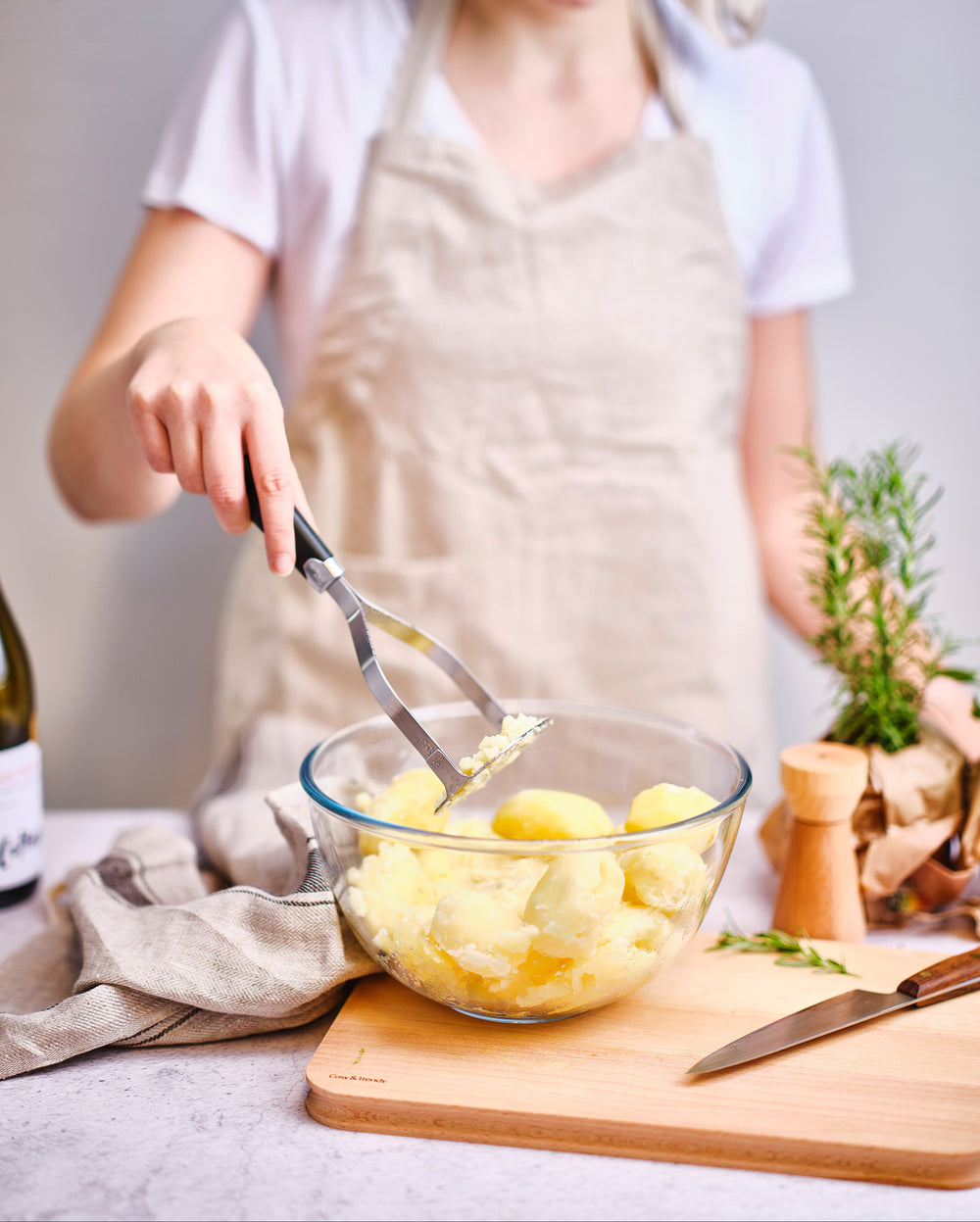 Cosy & Trendy Kartoffelstampfer - Delish - RVS Schwarz